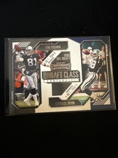 2024 Panini Contenders -I Tim Brown, Michael Irvin Historic Draft 1988 # 10