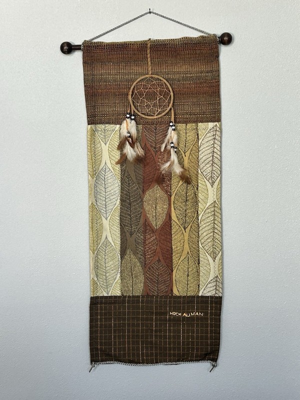 textile wall hanging vintage