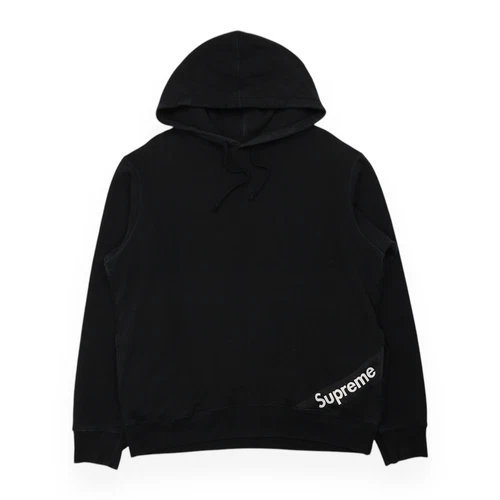 Sweat à capuche Supreme Corner Label taille M noir