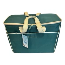 NWT Costco Sea Green Keep Cool Insulated Reusable Shopping Bag 20/X 15 X 8 Inch