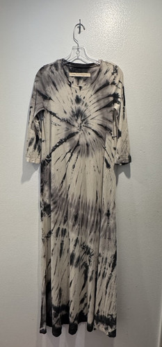 Raquel Allegra Kleid Damen Gr. 1 Batik Print Maxi Taschen Boho Festival - Bild 1 von 8
