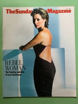 SUNDAY TIMES mag 09-July-2000 CAROL VORDERMAN Eleanor Roosevelt Millennium Dome - Image 1 of 2