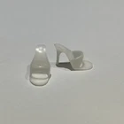 Vintage Barbie Doll White Open Toe Heels, 1 Shoe Stamped Japan, Other Unmarked