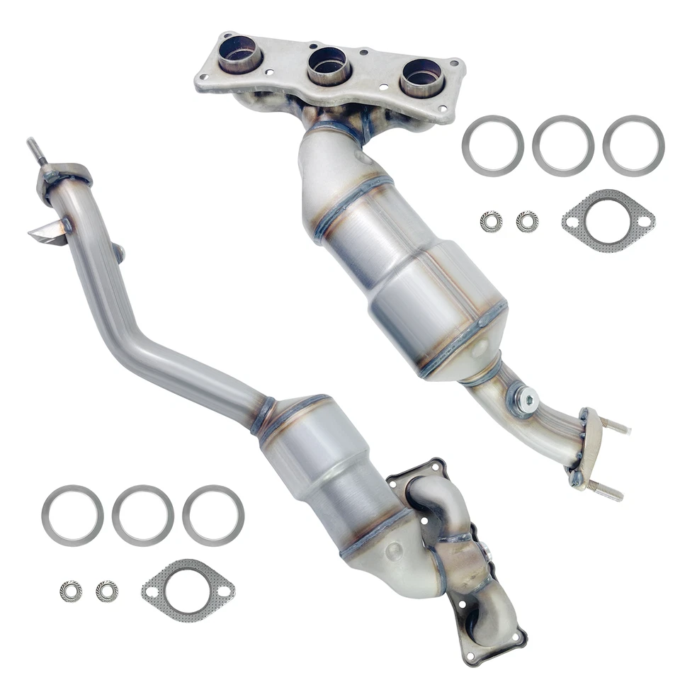 Convertidor catalítico izquierdo y derecho 2x para BMW 525I/525XI/530I/530XI 2006-2007 3,0 L Foto 3 de 4