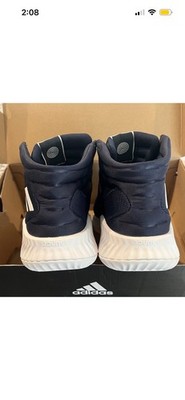 Men s Size 9 Adidas Pro Bounce 2018 Basketball Shoes Navy Blue AH2666