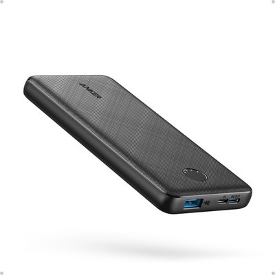 Anker Power Bank(PowerCore 10K), Compact Travel-Ready 10,000mAh 1 pack, Black 