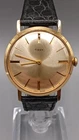 Vintage 1960s Timex Manual Wind Gold Dial Great Britain Dress Watch Mens Running