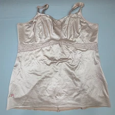 Ruby Ribbon Cami Camisole Size 50 Shaper Slimming Full Support Convertible 3024