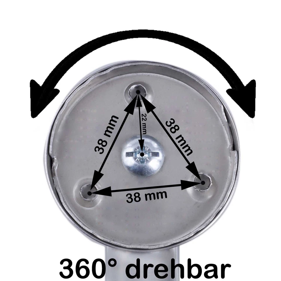 Haltegriff Badewannengriff EDELSTAHL Duschgriff Einstiegshilfe Wandgriff GRIFF - Bild 4 von 4