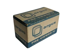 VTG Argus Portable Slide Pre-Viewer IV for 35mm and 127 Color Slides Orig. Box