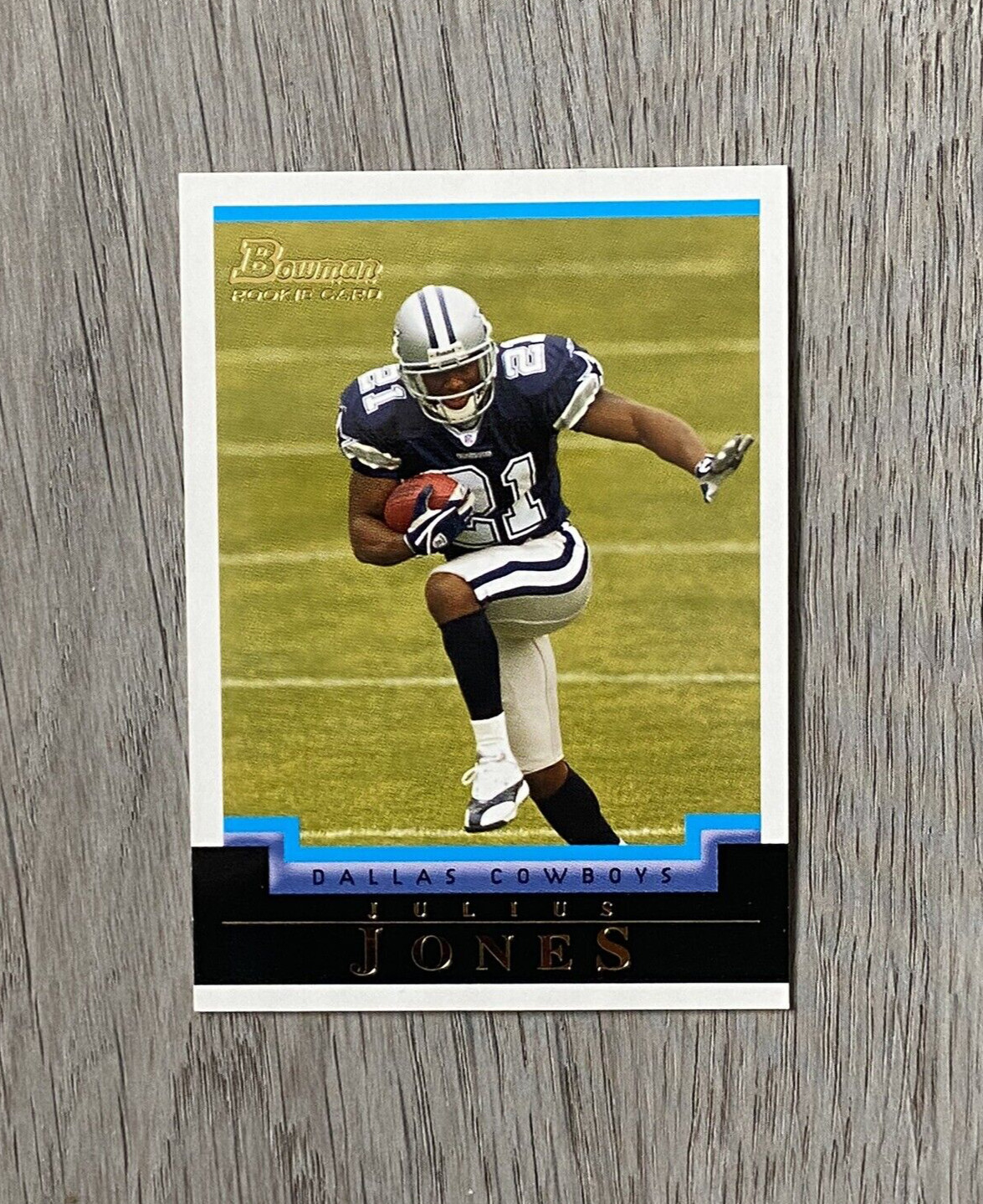 Julius Jones Bowman #180 White