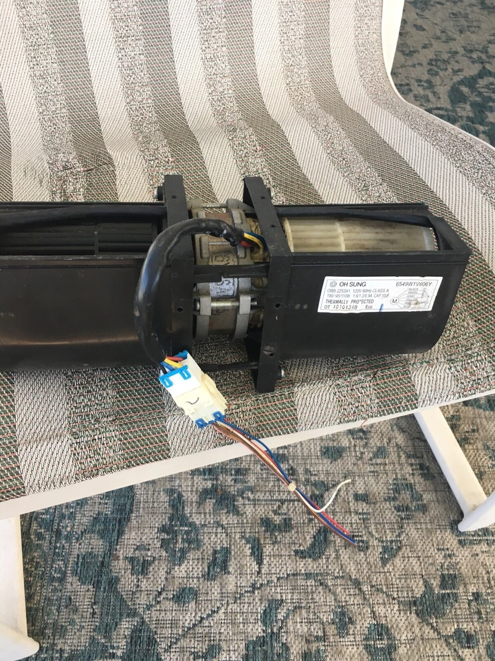 OH SUNG Horno Microondas Soplador Ventilador Motor Número de Pieza 0BB-2253X1 Foto 2 de 4