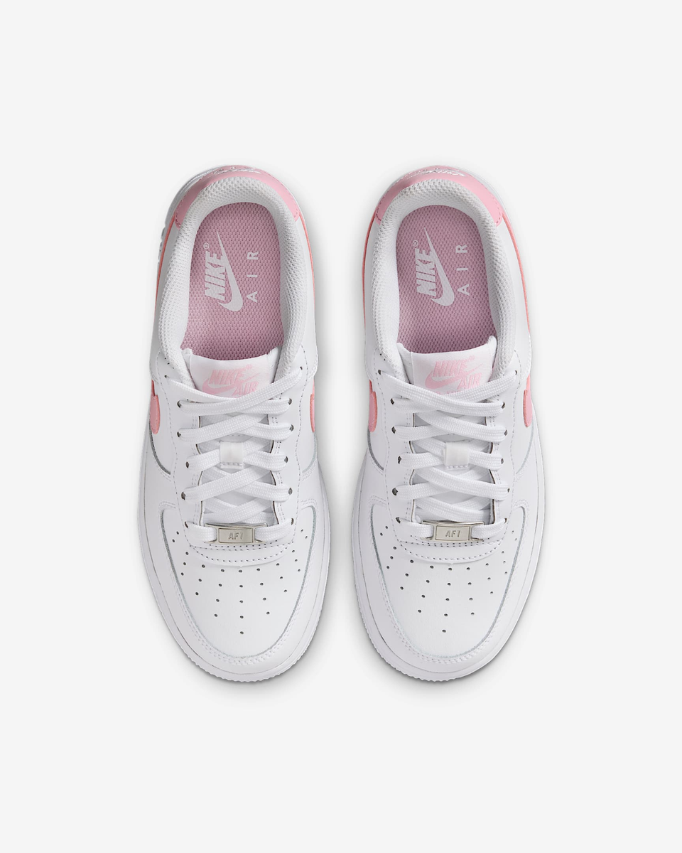Nike GS Air Force 1 White Medium soft pink CT3839-115 Size