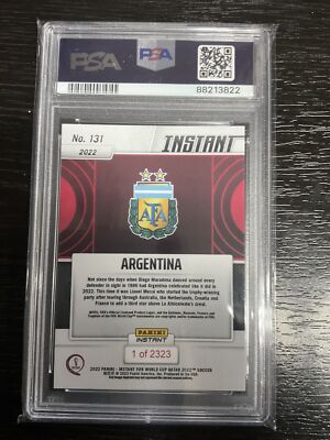 2022 Panini Instant FIFA World Cup Qatar - Argentina #131 /2323