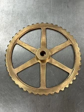 QTY 1 BOSTON GEAR BRONZE LADDER CHAIN SPROCKET 45 TEETH .353" PITCH .376” BORE