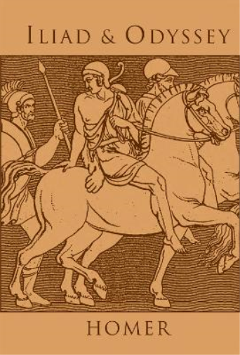 Homer Iliad & Odyssey (Rilegato in ecopelle) Leather-bound Classics