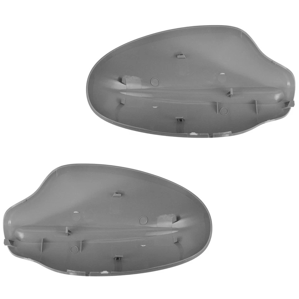 Mirror Cover Cap Pair For 02-06 Nissan Altima Non Painted Gray Left LH &Right RH - Image 3 of 4