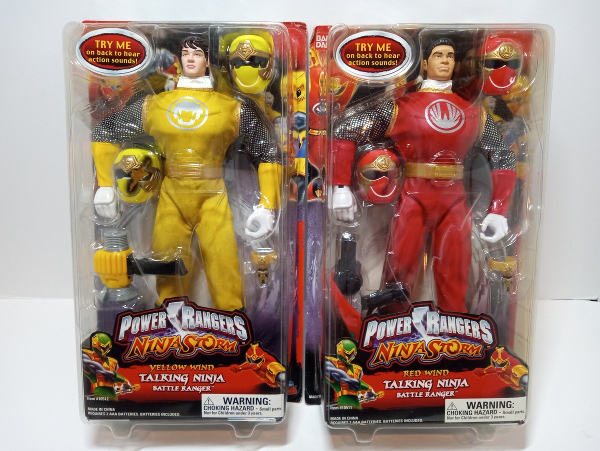 LOT 2 Power Rangers Ninja Storm 12