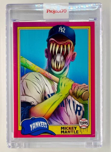 2021 Topps Project 70 Mickey Mantle 1981 by Alex Pardee #935 Yankees (PR /12112)