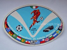 CALCIO MONACO 1974 MONDIALI TEPA sport ADESIVO STICKER originale vintage