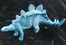 Jaru Blue Stegosaurus Hard Plastic Dinosaur Figure 0010422
