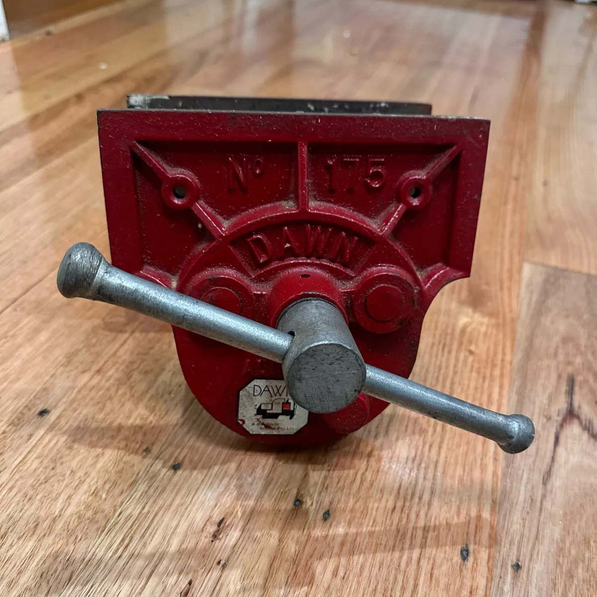 VINTAGE DAWN NO.175 WOODWORKING VICE MADE IN AUSTRALIA SIDDONS