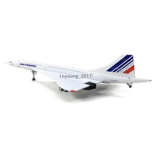1:200 1976 Concorde Air France Airplane Model Diecast Metal Aircraft Model - Picture 11 of 12