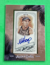 2018  Allen & Ginter . MINI  FRAMED  AUTOGRAPH . MADISON KEYS . PRO TENNIS