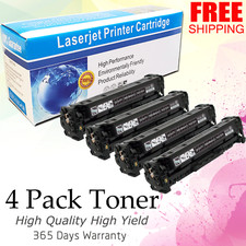 4PK Black High Yield Toner Cartridge For Canon 131 Imageclass MF8280cw LBP7110cw