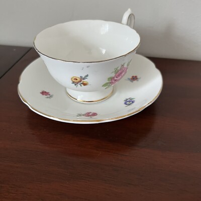Royal Stuart - Spencer Stevenson - Teacup & Saucer- Made In England- No Chips - 