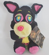 Five Nights At Freddys Security Breach Blacklight ROXANNE WOLF Plush Doll FNAF