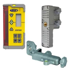 Spectra Precision CR700 combo laser receiver W/ ROD CLAMP AND MAGNETIC MOUNT