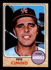 1968 Topps Baseball #143 Pete Cimino EX/MT *d4