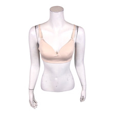 Breezies Women's Smooth Curves Wirefree T-Shirt Bra Champagne Nude 34B Size