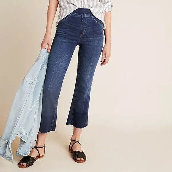 Spanx cropped flare sale