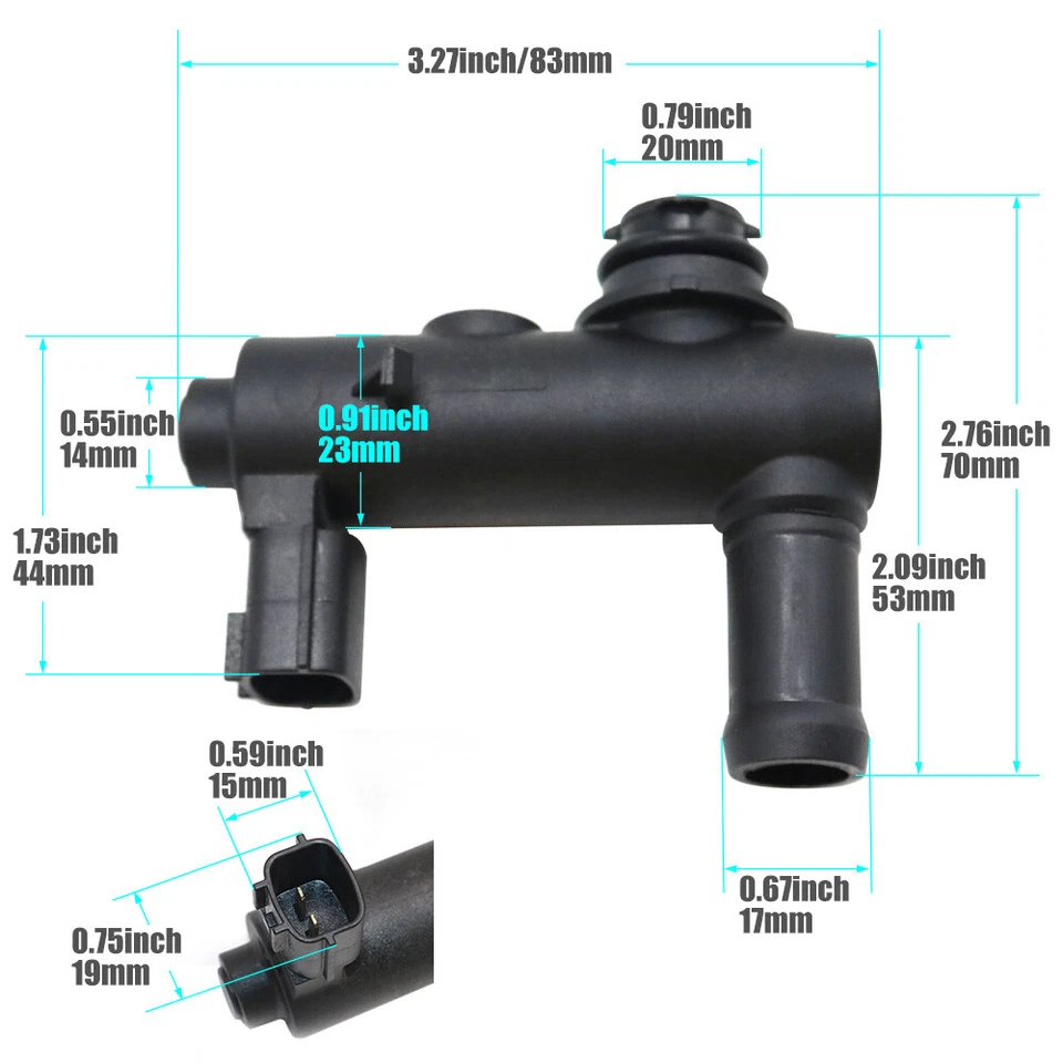Electroválvula de bote de vapor Evap para Nissan Titan LE SE XE 2004-2009 5,6 L V8 Foto 2 de 4
