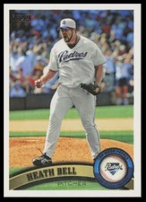 2011 Topps #178 Heath Bell San Diego Padres