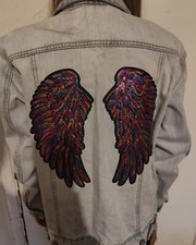 New Denim Jacket Customised Upcycled