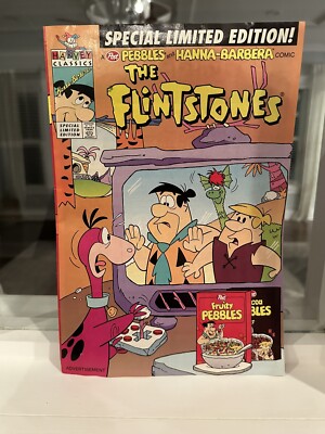 The Flintstones Harvey Comic Special Limited Edition Fruity Pebbles Promo