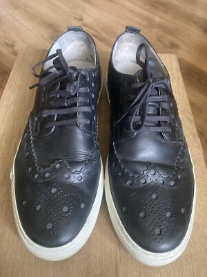 Rrp £189 GRENSON SNEAKERS Mens Hybrid Leather Brogue