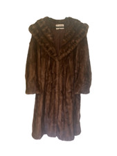 Noble Furs Genuine Mink Womens Coat Size 16 Msrp: $5,750