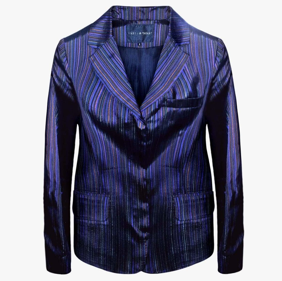 ISABEL MARANT Women Pant Suit SIZE S Womens Work Suit Striped Formal NWT $1300 - Image 2 of 4