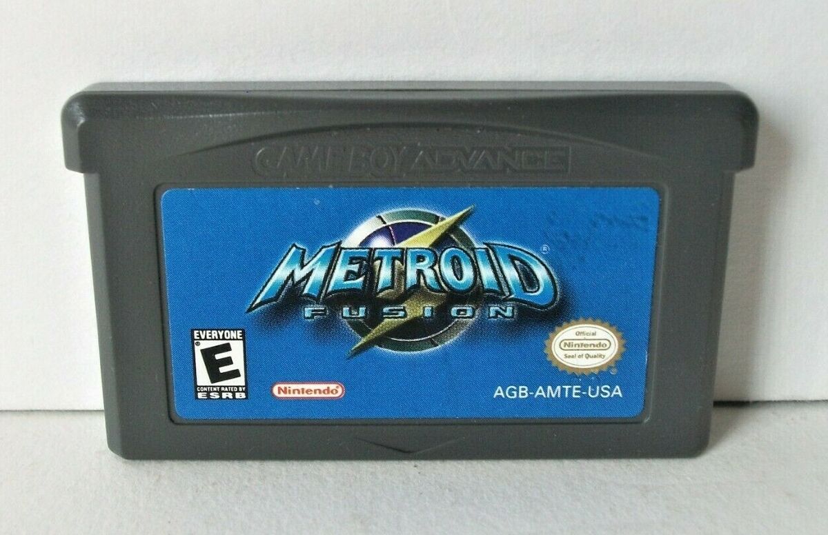 Metroid Fusion Nintendo Game Boy Advance GBA Authentic Metroid Fusion Nintendo Game Boy Advance GBA Authentic