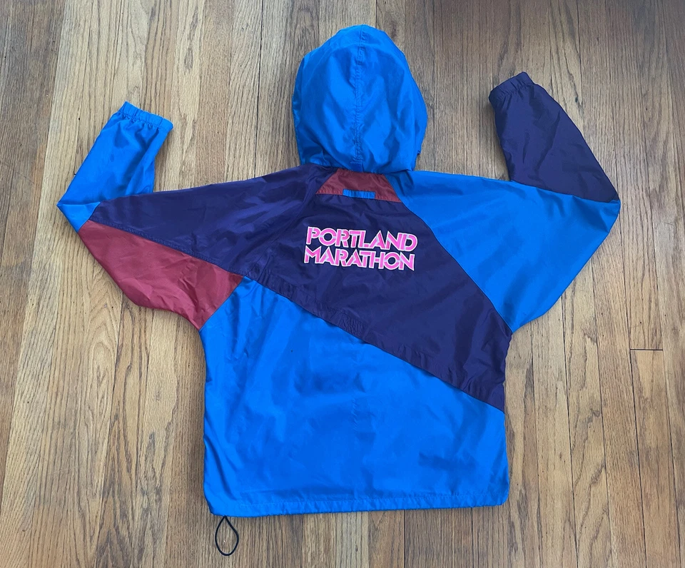 Chaqueta Nike Staff Vintage Años 90 Portland Marathon Para Hombres S Usada en Excelente Condición Rara Correr De Colección EE. UU. Foto 2 de 4