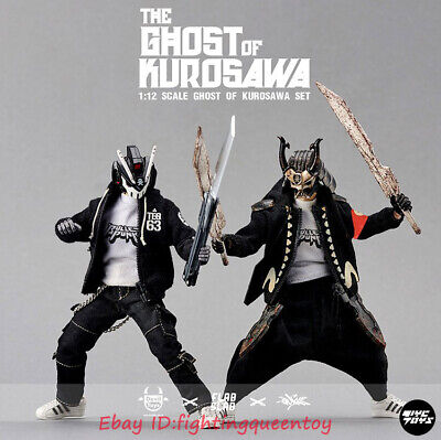 Devil Toys 1/12 THE GHOST OF KUROSAWA Black & White 2 Action Devil Toys 1/12 THE GHOST OF KUROSAWA Black & White 2 Action