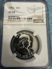 1962 Franklin Half Dollar – NGC PF66 – Proof Issue – Philadelphia Mint