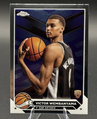 2023-24 Topps Chrome - Victor Wembanyama #1 Rookie (RC)  possible 10 grade 