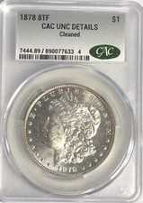 1878 8TF MORGAN "CAC UNC-DETAILS" - A CAC--TUNNING/GORGEOUS💥HIGH POINTS😍 ✅