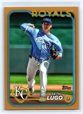 2024 Topps Update Seth Lugo Gold #US293 SN #/2024 Kansas City Royals