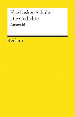 Die Gedichte | Auswahl | Else Lasker-Schüler | Taschenbuch | 175 S. | Deutsch